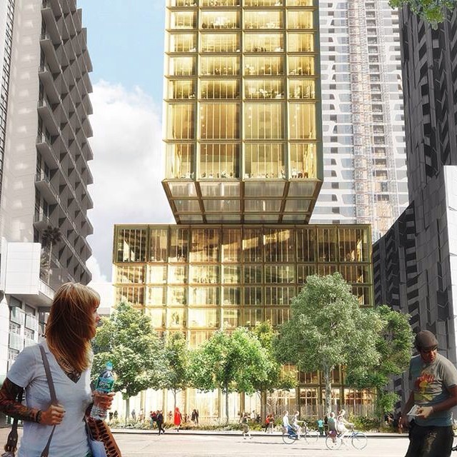 Proposed 97 Franklin Street by HASSELL: Melbourne, VICA 62 storey mixed used tower consisting mostly of residential and serviced apartments with commercial and retail opportunities www.hassellstudio.comProposed construction completion: 2016