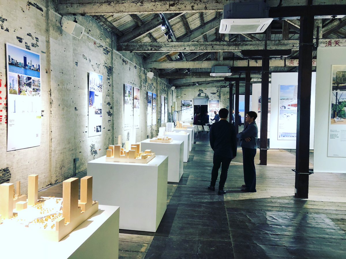 Last night in #Shanghai we launched our #FUTURESPECTIVE exhibition to celebrate #80years of @hassell_studio - open all weekend. Well done to the team! https://t.co/hlIRnDcPHw