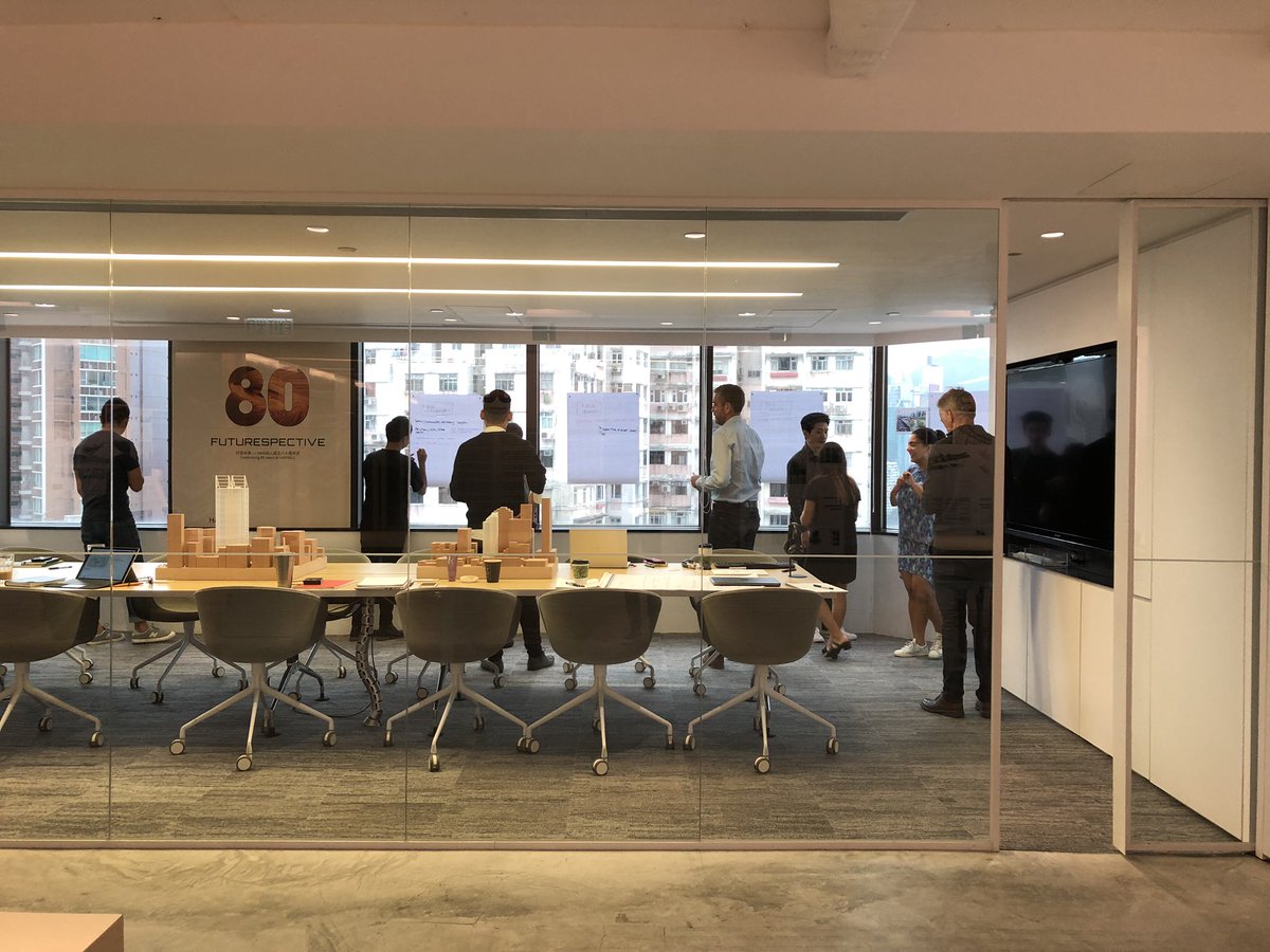 Great spending time with the #hassell #hongkong team ... celebrating our 80th birthday and talking about the future challenges of global cities https://t.co/9GuVjLzoqH