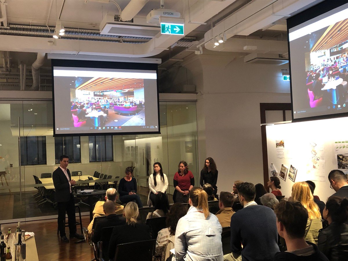 Together with @_SONA (Student Organised Network for Architecture), last week the HASSELL Perth studio hosted a panel to explore the role that design plays in university student attraction and campus facilities. https://t.co/vs5rgUX3Ab