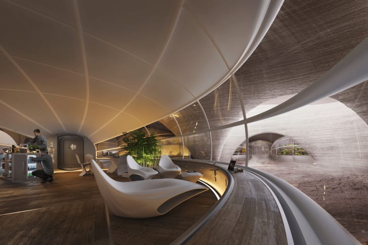 Can this be the inside of our MARS Habitat? New exhibition, "Moving to Mars," at London's Design Museum-Speculative and EYE-CATCHING!!!
(CNN) https://t.co/afnMaEomXW